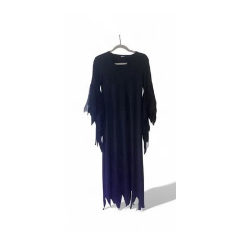 NEW Spirit Halloween Spooky/Stylish Dark Witch Child Costume Dress,Choker 12-14 - Picture 3 of 10